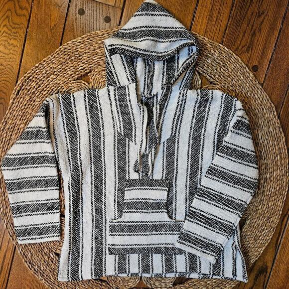 Vintage 90's Baja Hooded Pullover - Picture 10 of 10